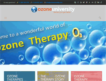 Tablet Screenshot of ozoneuniversity.com